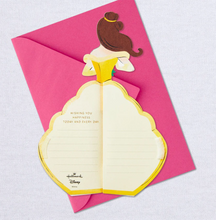 Load image into Gallery viewer, Hallmark Paper Wonder Disney Belle Honeycomb Card