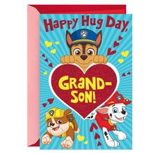 Load image into Gallery viewer, Nickelodeon Paw Patrol Hug Day Valentine's Day Card for Grandson