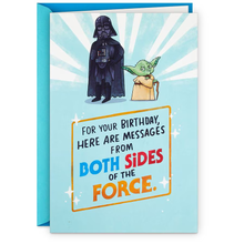 Load image into Gallery viewer, Hallmark Star Wars Funny Birthday Card