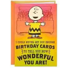 Load image into Gallery viewer, Hallmark Peanuts with Mini Cards