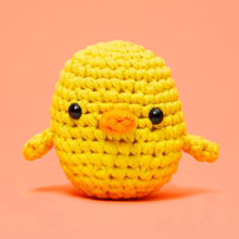 Load image into Gallery viewer, Kiki the Chick Beginner Crochet Kit