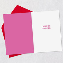 Load image into Gallery viewer, Most Romantic Words: Let's Get Takeout Funny Love Card