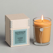 Load image into Gallery viewer, Votivo 6.8 oz Aromatic Candle Juniper Rain