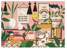 Load image into Gallery viewer, Anne Bentley Love Lives Here 1000 Piece Jigsaw Puzzle