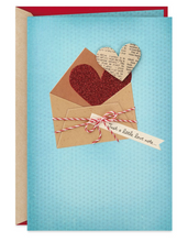 Load image into Gallery viewer, Just a little Love Note Romantic Valentine's Day Card