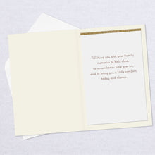 Load image into Gallery viewer, Glitter Tulips Sympathy Card