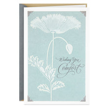 Load image into Gallery viewer, Wishing You Comfort and Peace Sympathy Card