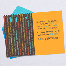 Load image into Gallery viewer, Prairie Dog With Cupcake Birthday Card for Grandson