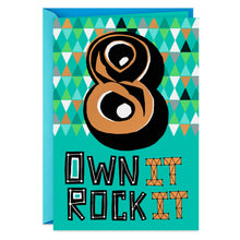 Load image into Gallery viewer, 8 and Awesome Birthday Card