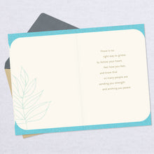 Load image into Gallery viewer, Sending You Strength and Peace Sympathy Card