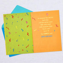 Load image into Gallery viewer, Go Bananas 6th Birthday Card