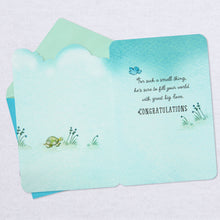 Load image into Gallery viewer, Great Big Love Lamb and Squirrel New Baby Boy Card