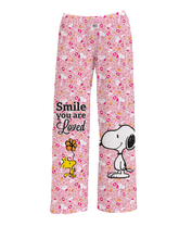 Load image into Gallery viewer, Snoopy Smile You Are Loved Pajama Pants