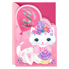 Load image into Gallery viewer, Cuteness and Smile 3rd Birthday Card
