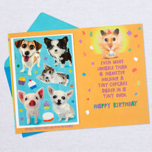 Load image into Gallery viewer, Hamster and Cupcake Birthday Card for Grandson