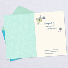 Load image into Gallery viewer, Just Checking In Religious Get Well Card