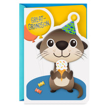 Load image into Gallery viewer, Yummy Treats Birthday Card for Great-Grandson