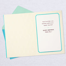 Load image into Gallery viewer, Lucky to Love You Like a Son Birthday Card