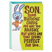 Load image into Gallery viewer, Love Fist Bump Funny Pop Up Birthday Card for Son