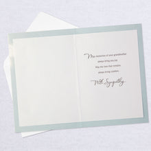 Load image into Gallery viewer, A Grandma's Love Never Leaves Sympathy Card
