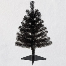 Load image into Gallery viewer, Miniature Keepsake Ornament Black Christmas Tree, 18"