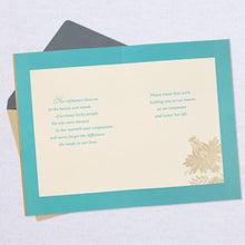 Load image into Gallery viewer, Her Influence Lives On Sympathy Card