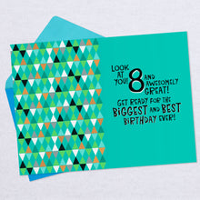 Load image into Gallery viewer, 8 and Awesome Birthday Card