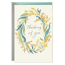Load image into Gallery viewer, Botanical Wreath Get Well Card