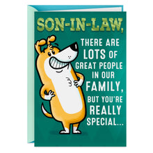 Load image into Gallery viewer, You're Special Funny Birthday Card for Son-in-Law