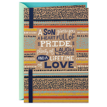 Load image into Gallery viewer, Lifetime of Love Birthday Card for Son