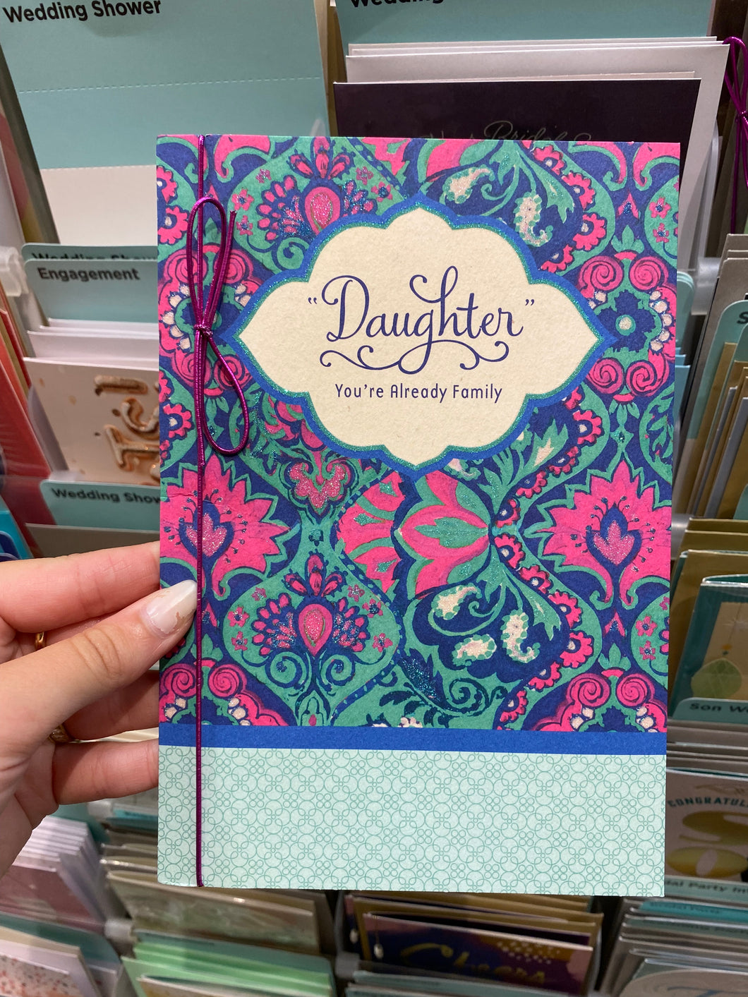 Hallmark Daughter-in-law Wedding Card