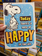 Load image into Gallery viewer, Hallmark Snoopy Happy Birthday Card Musical
