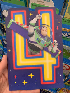 4th Birthday Buzz Lightyear Sound card