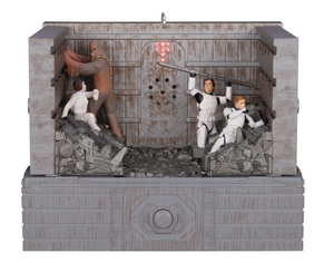 Star Wars: A New Hope™ "Shut Down the Garbage Mashers!" Ornament With Light, Sound and Motion