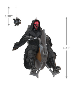 Star Wars: The Phantom Menace™ 25th Anniversary Darth Maul™ and Sith Probe Droid™ Ornaments, Set of 2