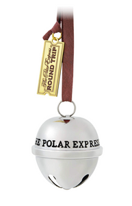 The Polar Express™ 20th Anniversary Santa's Sleigh Bell 2024 Metal Ornament