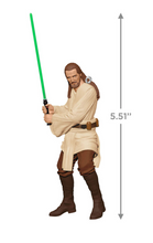 Load image into Gallery viewer, Star Wars: The Phantom Menace™ 25th Anniversary Qui-Gon Jinn™ Ornament
