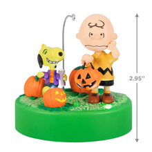 Load image into Gallery viewer, The Peanuts® Gang Trick-or-Treating Pals Ornament With Light and Sound
