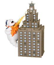 Load image into Gallery viewer, Ghostbusters™ Roast Him! Ornament With Light and Sound
