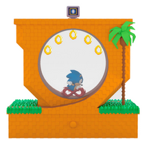 Load image into Gallery viewer, Sonic the Hedgehog™ Sonic Collecting Rings Ornament With Light, Sound and Motion
