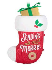 Sending All the Merry Recordable Sound Ornament