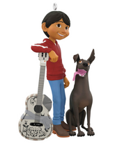 Load image into Gallery viewer, Disney/Pixar Coco Miguel and Dante Ornament
