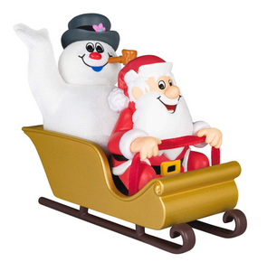 Frosty the Snowman™ Frosty and Santa Ornament