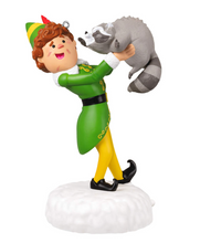 Load image into Gallery viewer, Elf Does Someone Need a Hug? Ornament With Sound
