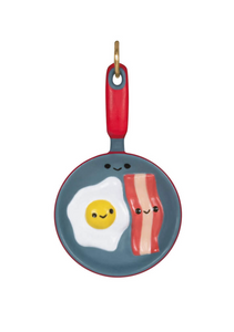 Mini Better Together Bacon and Eggs Ornament, 1.38"