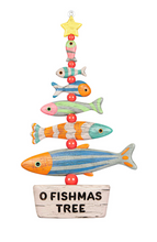 Load image into Gallery viewer, O Fishmas Tree Ornament
