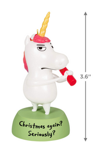 Meh Unicorn Ornament