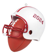 Load image into Gallery viewer, Football Star 2024 Ornament
