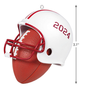 Football Star 2024 Ornament