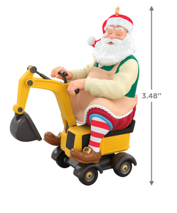 Toymaker Santa Ornament